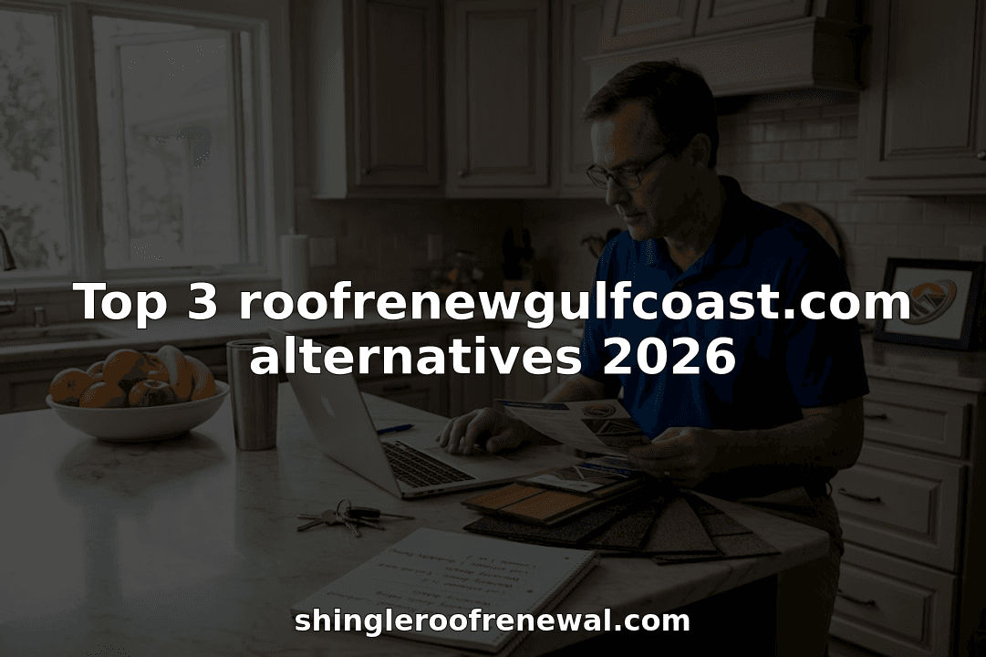 Top 3 roofrenewgulfcoast.com alternatives 2026