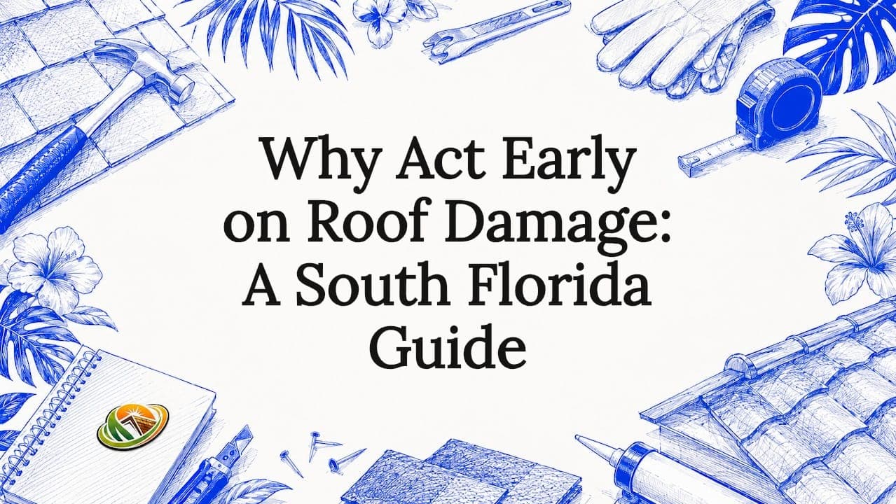 Why Act Early on Roof Damage: A South Florida Guide