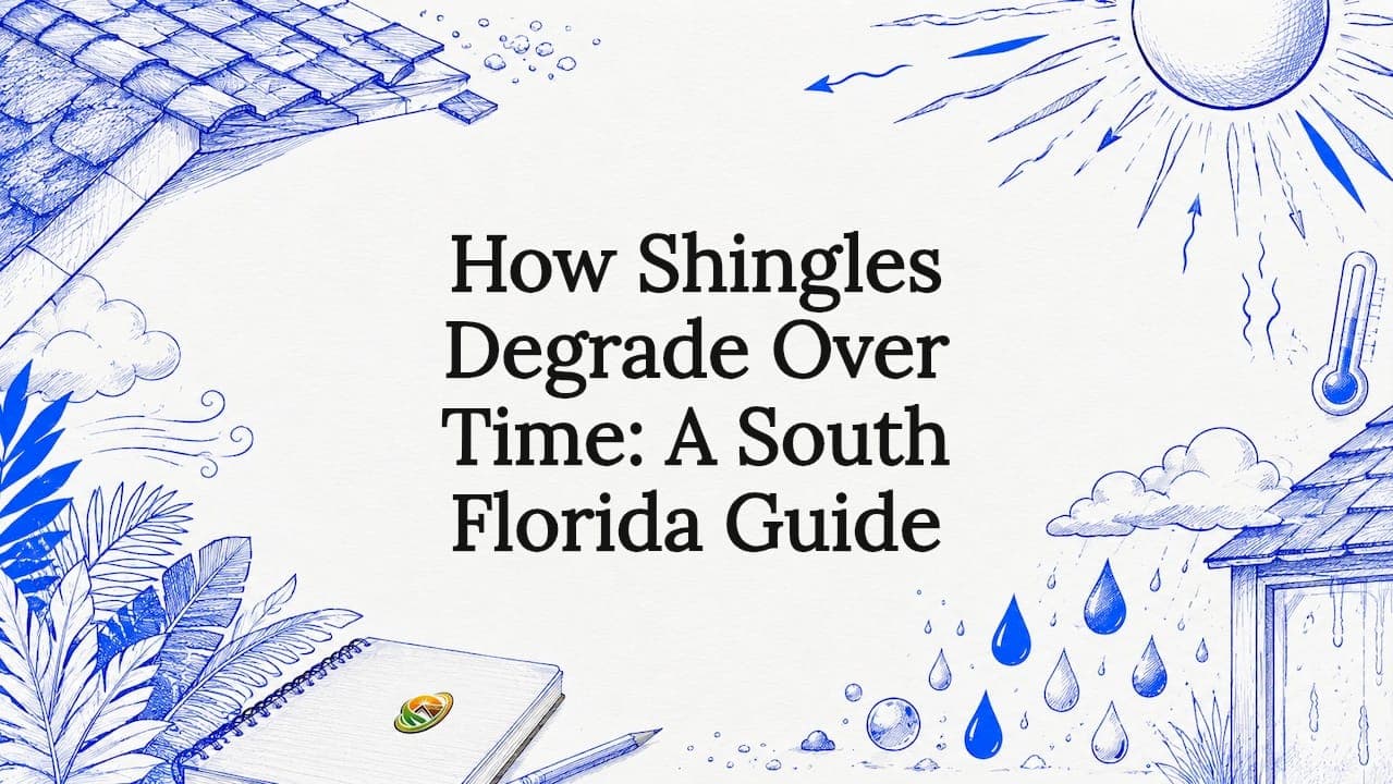 How Shingles Degrade Over Time: A South Florida Guide