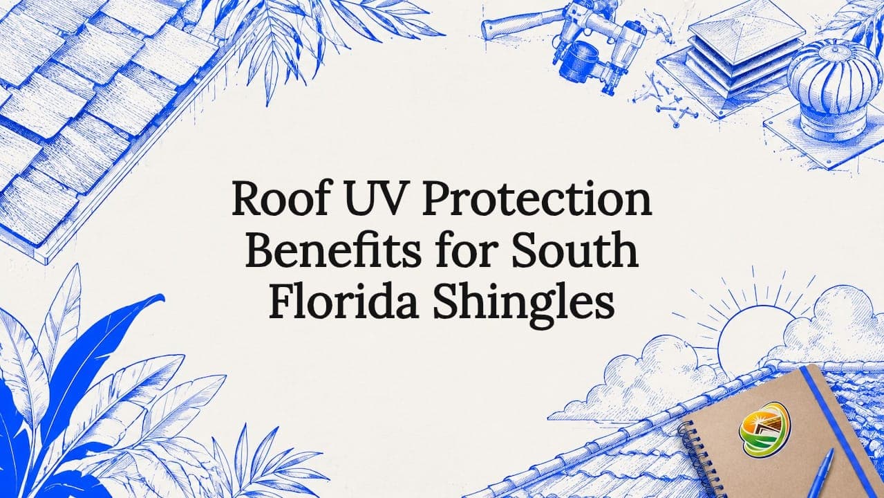 Roof UV Protection Benefits for South Florida Shingles