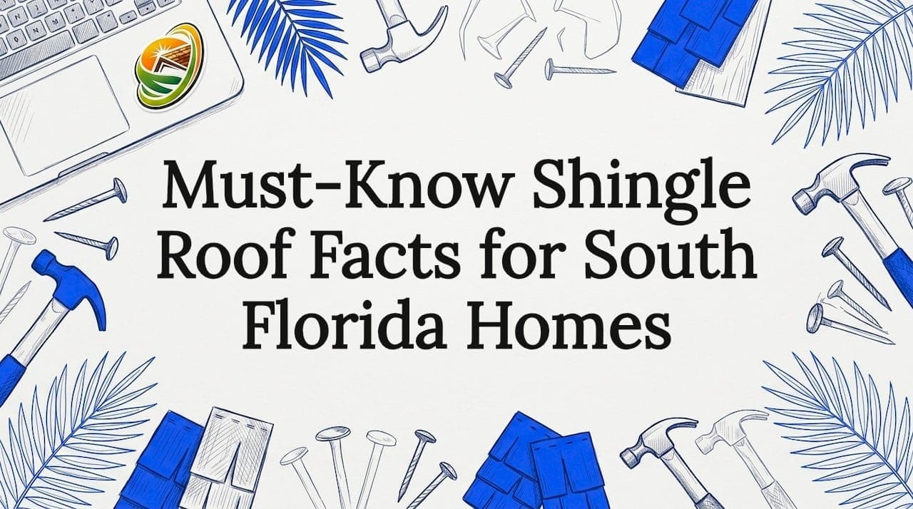 Must-Know Shingle Roof Facts for South Florida Homes