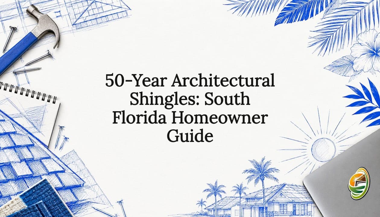 50-Year Architectural Shingles: South Florida Homeowner Guide