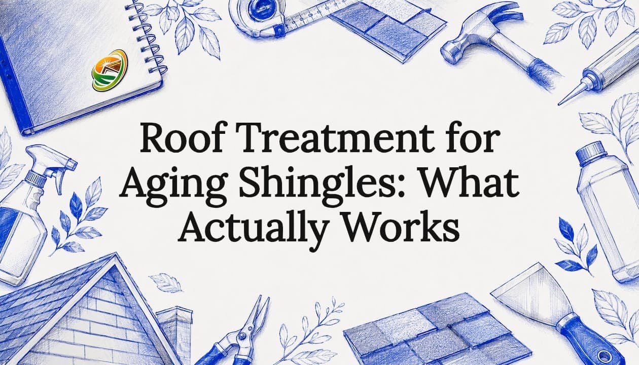 Roof Treatment for Aging Shingles: What Actually Works
