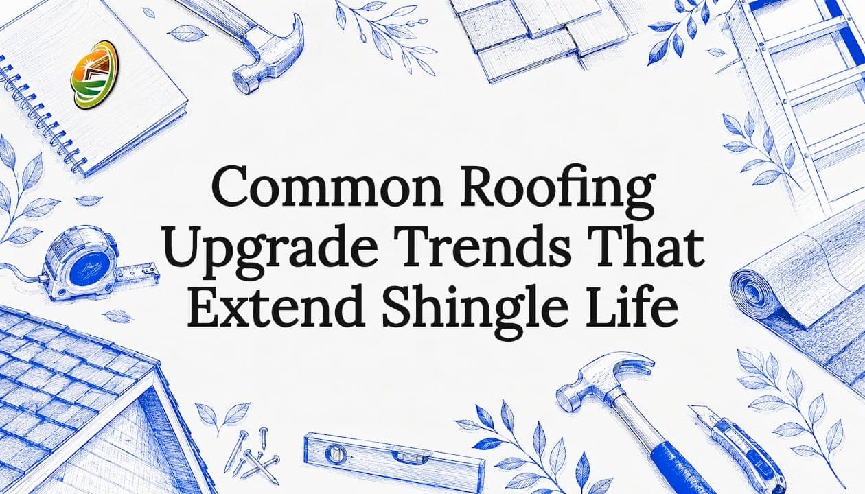 Common Roofing Upgrade Trends That Extend Shingle Life