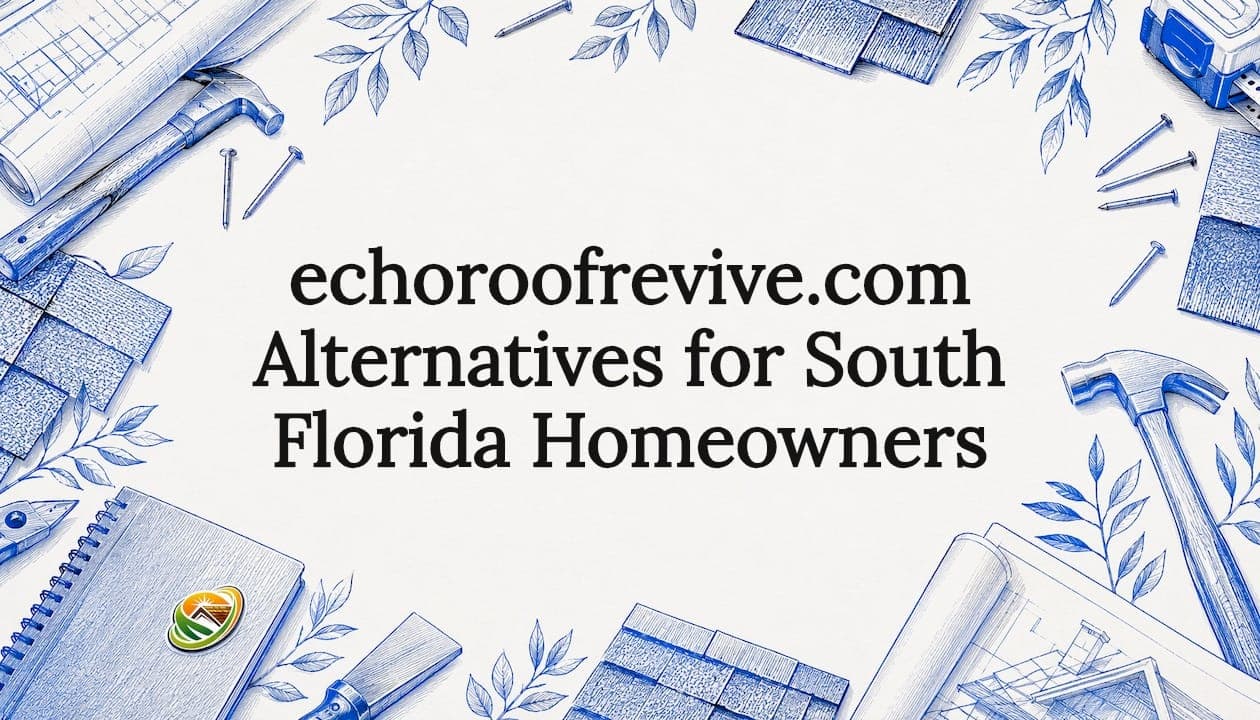 echoroofrevive.com Alternatives for South Florida Homeowners