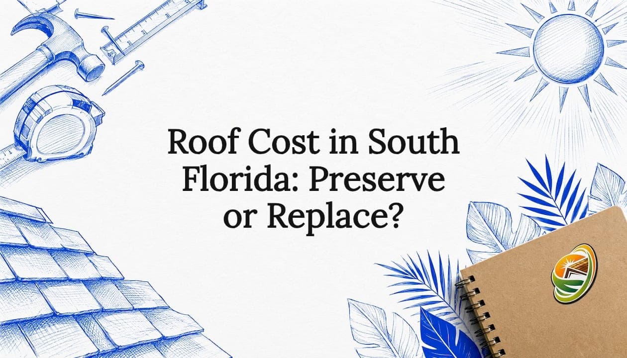 Roof Cost in South Florida: Preserve or Replace?