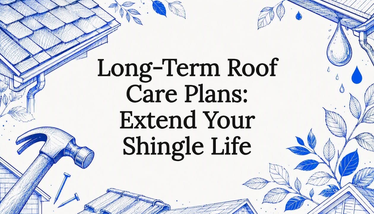 Long-Term Roof Care Plans: Extend Your Shingle Life