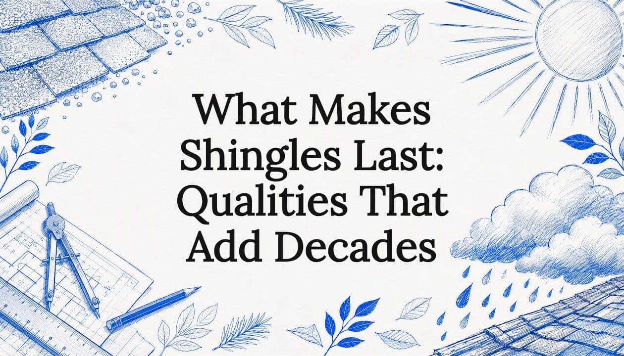 What Makes Shingles Last: Qualities That Add Decades