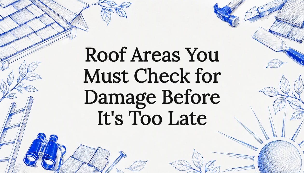 Roof Areas You Must Check for Damage Before It's Too Late