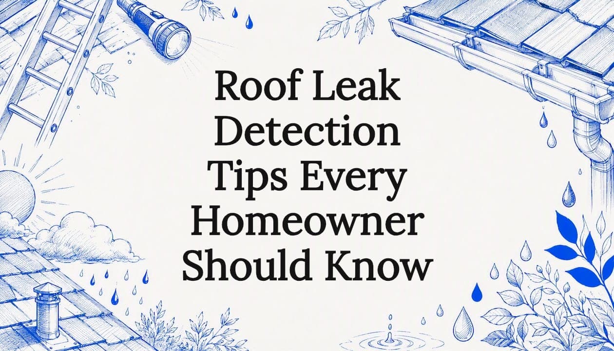 Roof Leak Detection Tips Every Homeowner Should Know