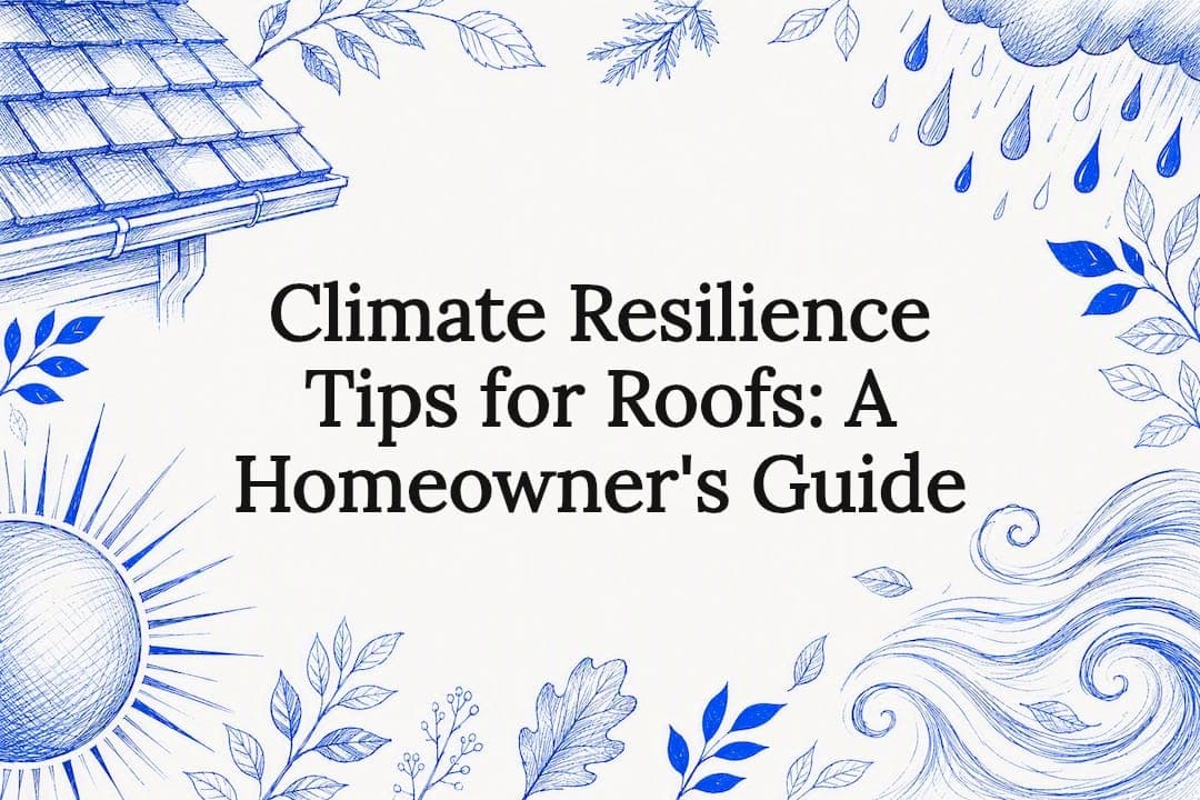 Climate Resilience Tips for Roofs: A Homeowner's Guide