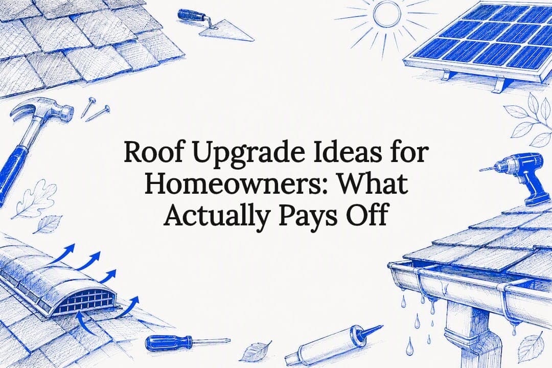 Roof Upgrade Ideas for Homeowners: What Actually Pays Off