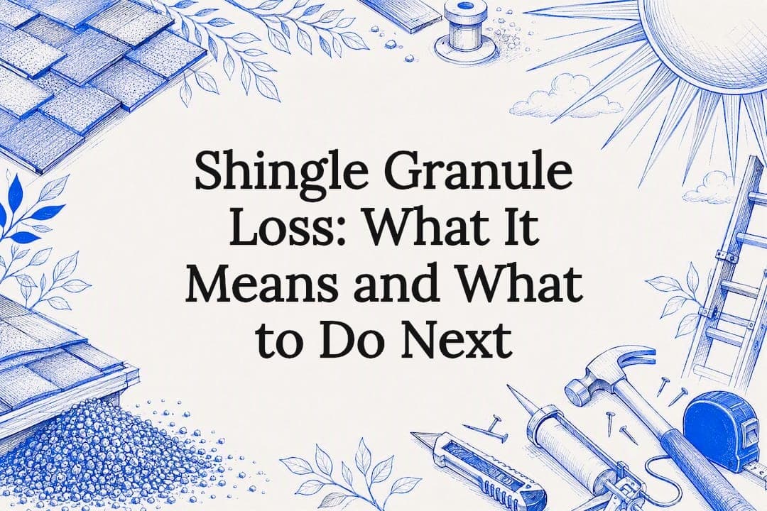 Shingle Granule Loss: What It Means and What to Do Next