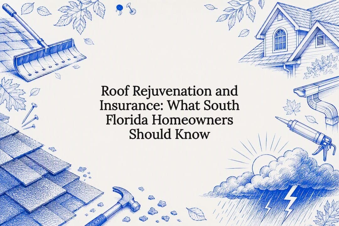 Roof Rejuvenation and Insurance: What South Florida Homeowners Should Know
