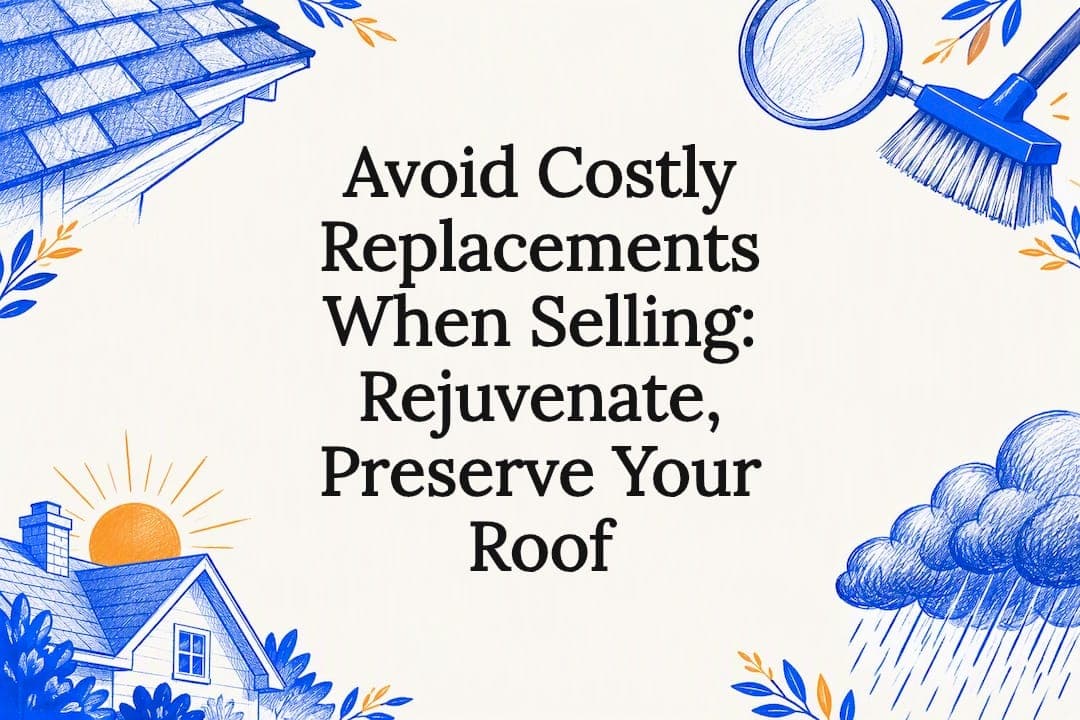 Avoid Costly Replacements When Selling: Rejuvenate, Preserve Your Roof