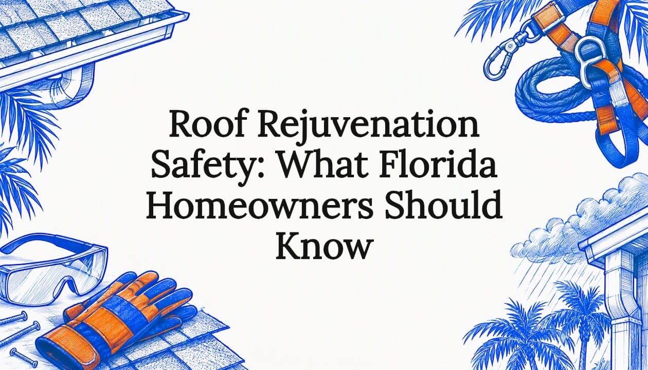 Roof Rejuvenation Safety: What Florida Homeowners Should Know
