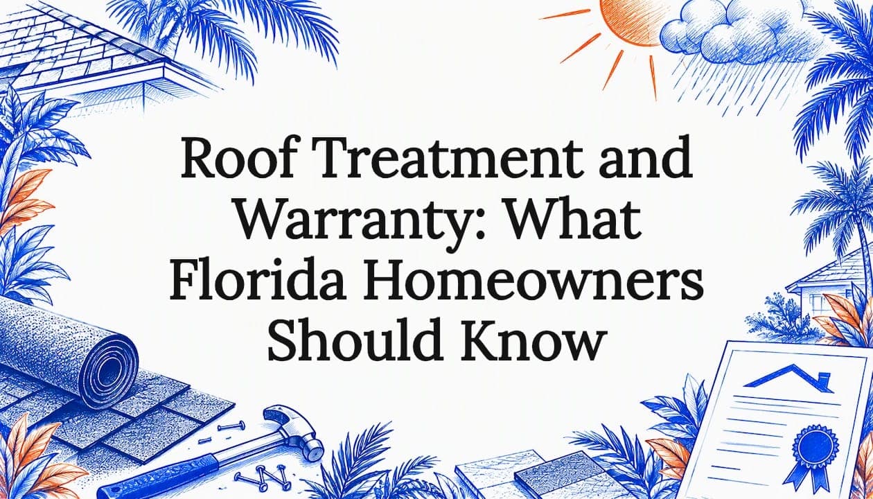 Roof Treatment and Warranty: What Florida Homeowners Should Know