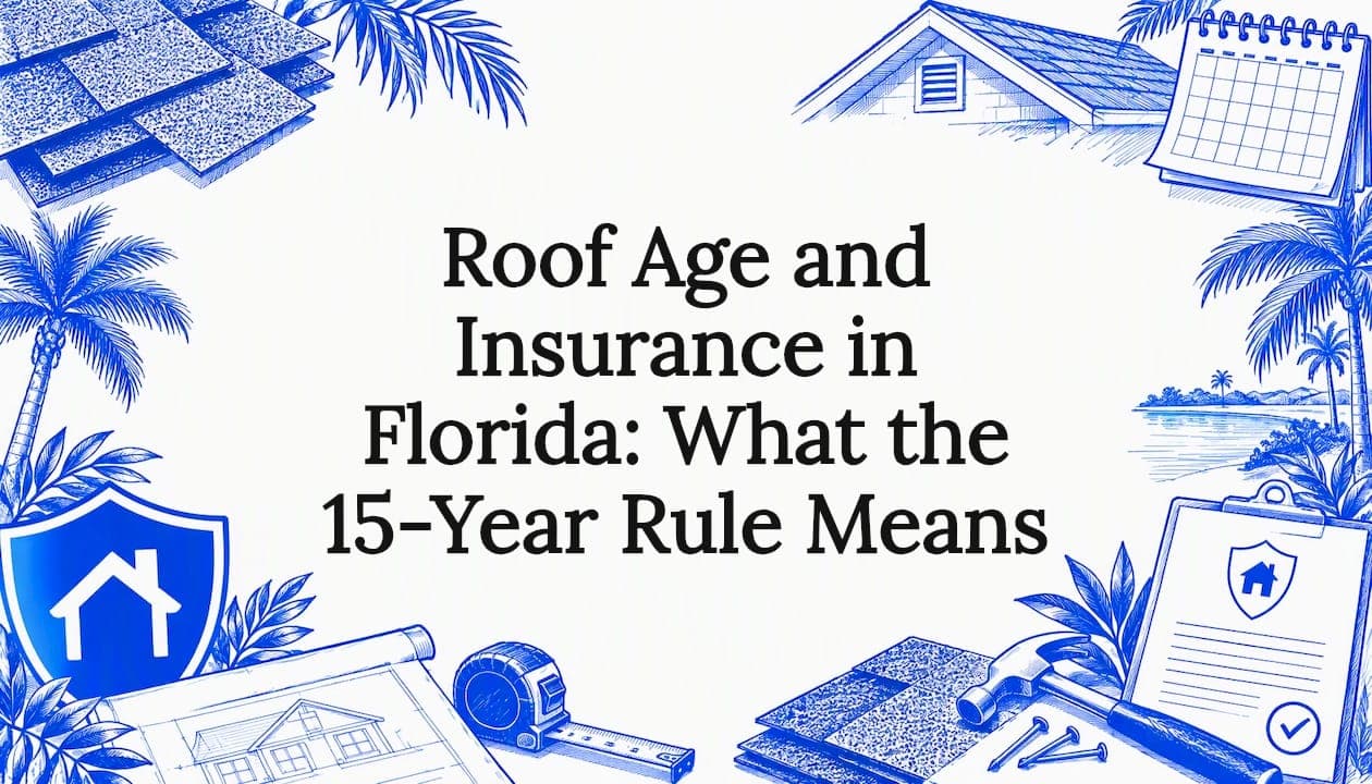 Roof Age and Insurance in Florida: What the 15-Year Rule Means