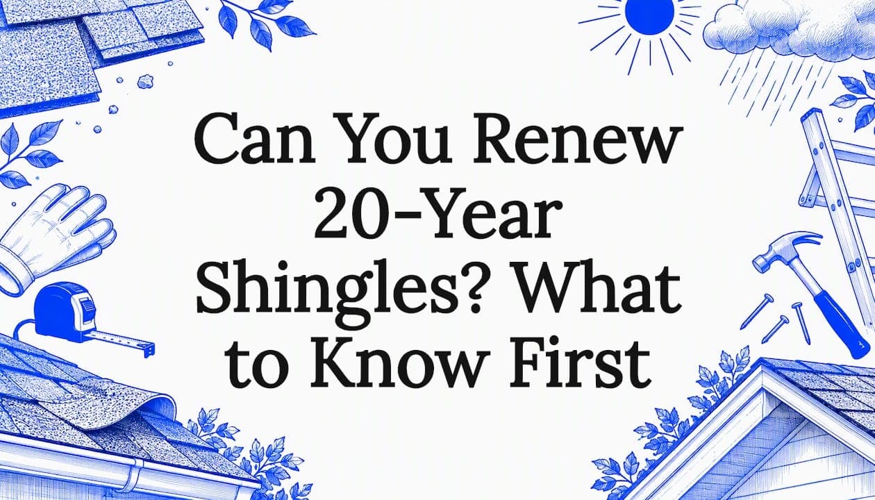 Can You Renew 20-Year Shingles? What to Know First